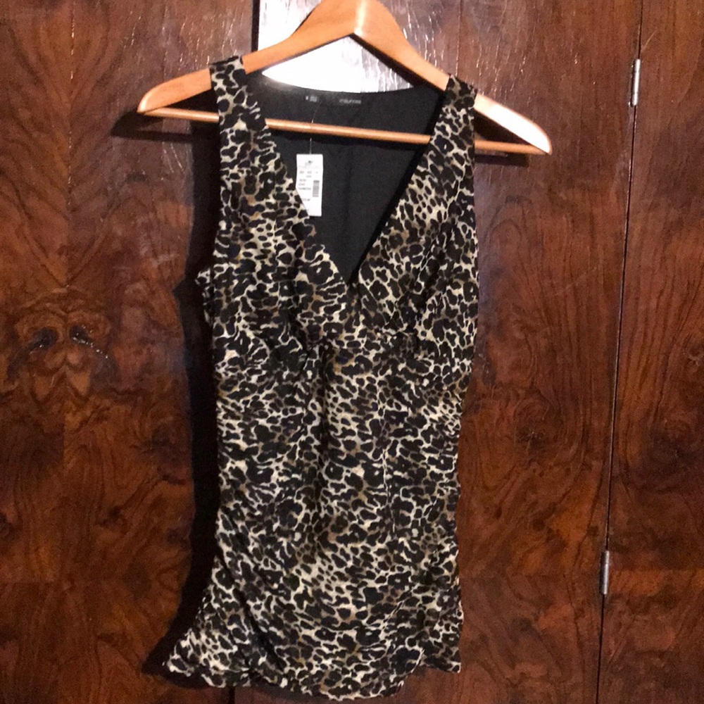 Leopard Lace Tank